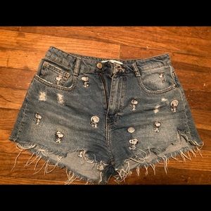 ZARA JEAN SHORTS